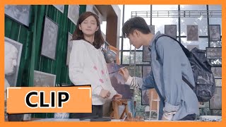 【大约是爱 About is Love】EP03 Clip 周是让一大男生在自己的胸上作画？