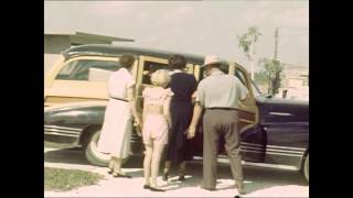 1940s Pontiac Woody Wagon Color Home Movie