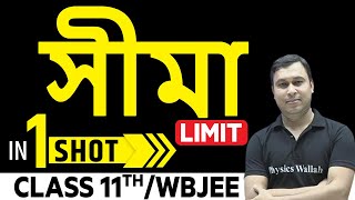 সীমা in One Shot | Limit in Bangla | Class 11th /WBJEE || অগ্নি ব্যাচ