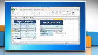 How to Sum up Hours, Minutes, Seconds in Microsoft® Excel 2010