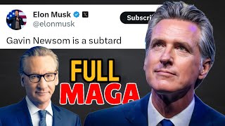 Bill Maher SHOCKS Audience As He CORNERS Woke Gavin Newsom on LIVE TV!