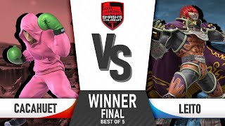 Cacahuet (Little Mac) VS Leit0 (Ganondorf) Winers FInal, Smash Coliseum 2024#1