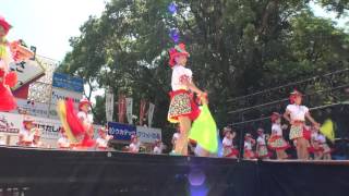 サニーグループよさこい踊り子隊SUNNYS　第63回よさこい祭り　全国大会　高知城会場　2016年8月12日