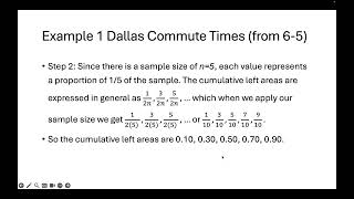 Normal Quantile Plot Manual Construction