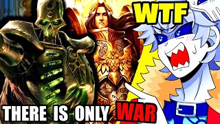100% Blind Reaction To WARHAMMER 40k's Full Story & Lore...