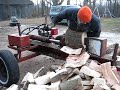 log splitter built to lloyd nott tough standards. how to split wood