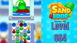 Sand loop level 664 Walkthrough Solution