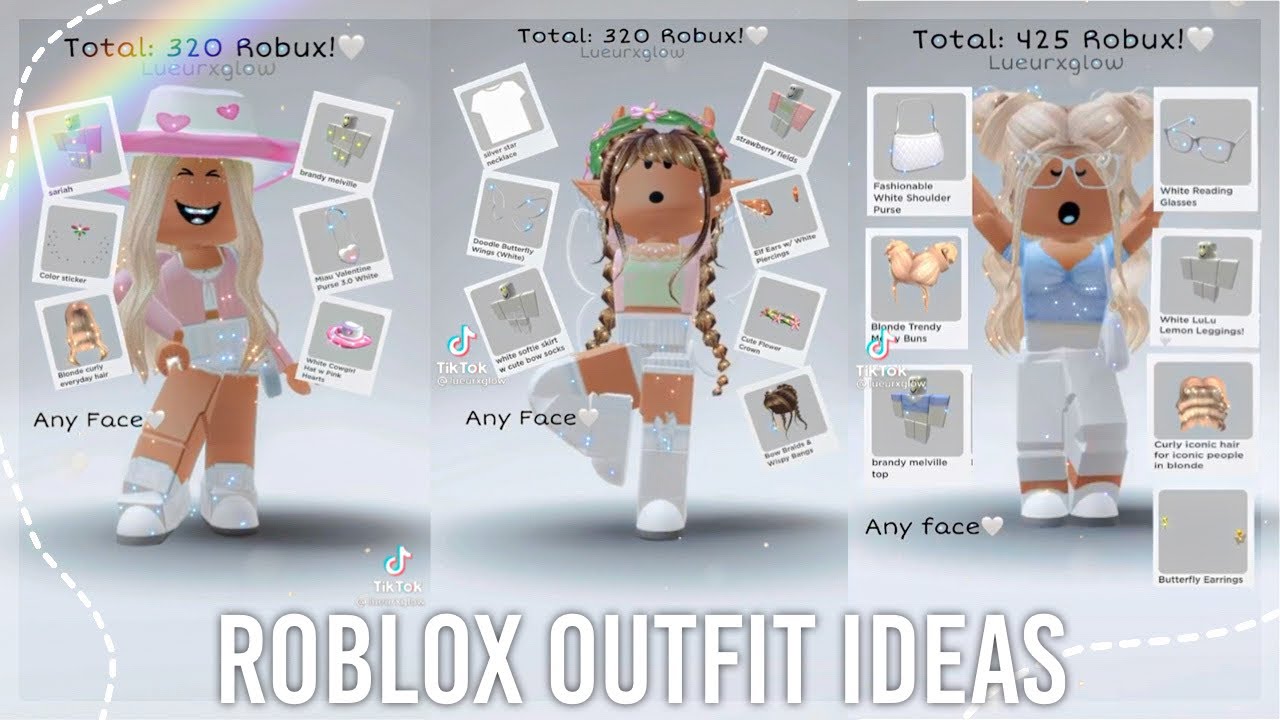 AESTHETIC Roblox Outfit Ideas *TIK TOK COMPILATION* - YouTube