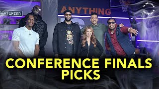 NBA Conference Finals Picks | Trade Deadline LIVE | ALL THE SMOKE Productions