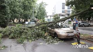 Snažno nevrijeme pogodilo Zagreb