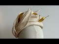 How to Wear and Style Hats, Hat Making tutorials with Elena Shvab Millinery, London