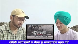 Reaction on Lesson (official video ) jenny johal | Prince Saggu | latest Punjabi song 2023 |