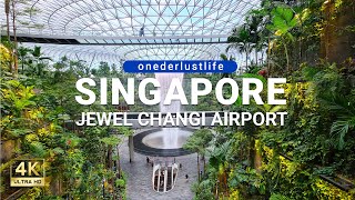 Singapore Jewel Changi Airport Compilation Tour (4K UHD)