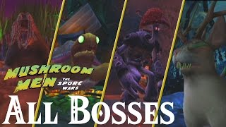 Mushroom Men : The Spore Wars (Wii) // All Bosses