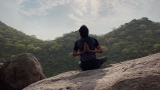 YOGA and Walking in Kondapalli Forest #yoga #shirshasana  #naturelovers #mountains | 23rd May 2023