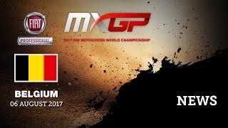 NEWS Highlights - FIAT Professional MXGP of Belgium 2017