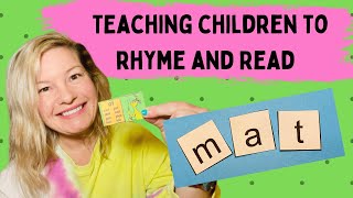 How To Teach Rhyming and Reading to Children - Word Families - Teaching Young Kids To Read and Rhyme