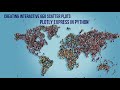 Creating Interactive Geo Scatter Plots with Plotly Express in Python
