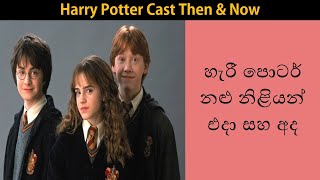 හැරී පොටර් කතා මාලාවේ නළු නිළියන් එදා සහ අද | Harry Potter Cast Then \u0026 Now | Harry Potter | #harry