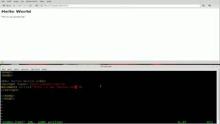 JavaScript Tutorial Part#1 - For Linux Users