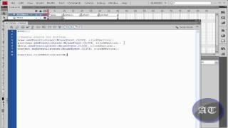 Flash CS4 Tutorial: Adding Button Functions HD part 4