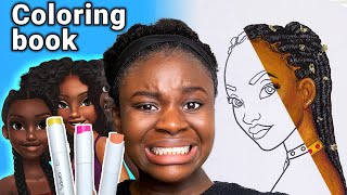 Coloring Book CHALLENGE by Professional Artist