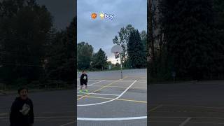 Born to be a baller ⛹🏻‍♂️, craziest basketball shots #basketball #nba #shorts