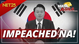 South Korea President Yoon, impeached na