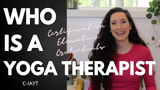 WHO is a Yoga Therapist: Education and Specialties / Laura Goellner Yoga Therapy / LauraGyoga