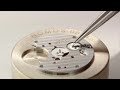 made in glashütte 5.6. mounting the crown wheel