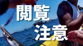 【2馬力ボート】※閲覧注意 魚釣ったら怪我をした【事故 無職の釣りおじイボンヌ】