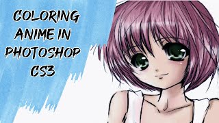 Coloring Anime in Photoshop CS3