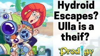 Ulla can take you items away? and hydroid escapes!! Prodigy Math Game