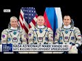 U.S. astronaut returns to earth on Russian spacecraft