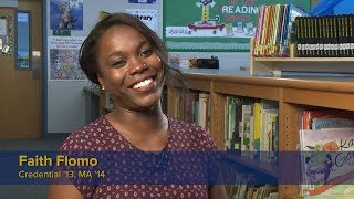 Alumna Faith Flomo on Why You Should Become a Teacher