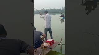 সিনিয়র শিকারী নিজাম ভাই রুই মাছ শিকার করলেন #fishing #reels #fishinglife