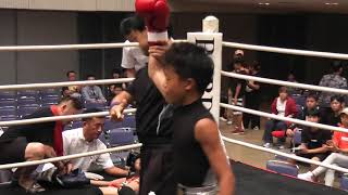 2019.9.22 BORDERKICKBOXING OPファイト第二試合 辻畑 元気 VS 安枝 唯斗