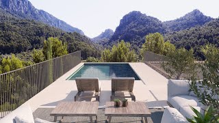 Spectacular finca in the Tramuntana with swimming pool, Majorca.