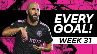 Watch Every Single Goal from Week 31 in MLS!
