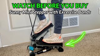 My Honest Review of the Sunny Mini Stepper After First Use