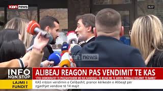 Alibeaj reagon pas vendimit të KAS