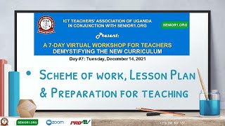 Scheme of work, Lesson Plan \u0026 Preparation for teaching in the New Curriculum - CBC DEMYSTIFIED!