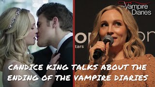 Candice King talks about the end of The Vampire Diaries