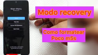 Xiaomi Poco m5s [ como formatear de fabrica ]  Hard reset modo recovery