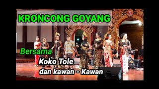 Kolaborasi Gambelan Bali dan kroncong, bersama Koko Tole.