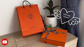 ♡´･ᴗ･`♡ ᴜɴʙᴏxɪɴɢ : ʜᴇʀᴍᴇs แกะกล่องเข็มขัดกันจ้า #hermes #unboxing #everylittlethingbymi