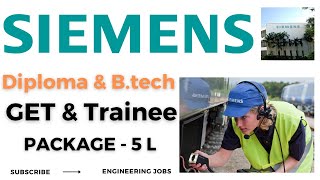 Siemens Fresher Hiring 2023 | Siemens Recruitment 2023 | Mechanical jobs | Electrical jobs 2023