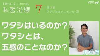 ワタシはいるのか？ワタシとは、五感のことなのか？　【聞き流し】ココロの話。「私哲沿線」第３章ワタシとはナニモノか？①　自分を自覚する情報は、常に外側から入ってくる。