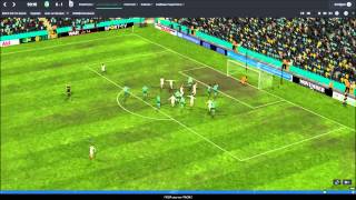 SPORTING-PAOK 0-1 AMAZING GOAL TZIOLIS Football Manager 2015  HD