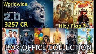 Box Office Collection Of Robot 2.0, Thugs Of Hindostan, Bhaiaji Superhitt Movie Etc 2018